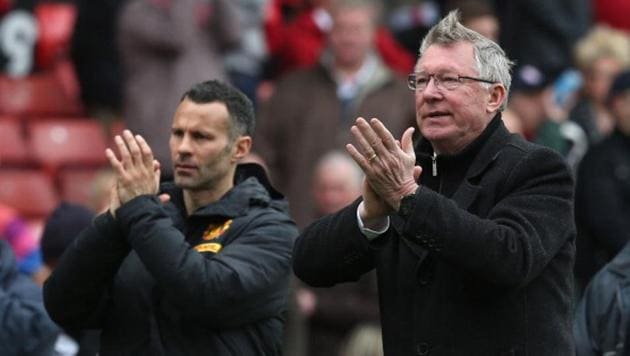 Ryan Giggs (L) spent his entire playing career, barring his last season, at Manchester United during Alex Ferguson’s reign as the club’s manager. (Getty Images) Ryan Giggs (L) spent his entire playing career, barring his last season, at Manchester United during Alex Ferguson’s reign as the club’s manager. (Getty Images)
