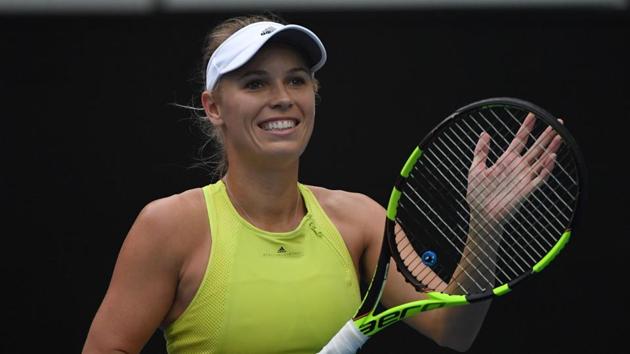 Another title contender to progress to the next round was Denmark's Caroline Wozniacki, who defeated Romania's Mihaela Buzarnescu. (AFP)