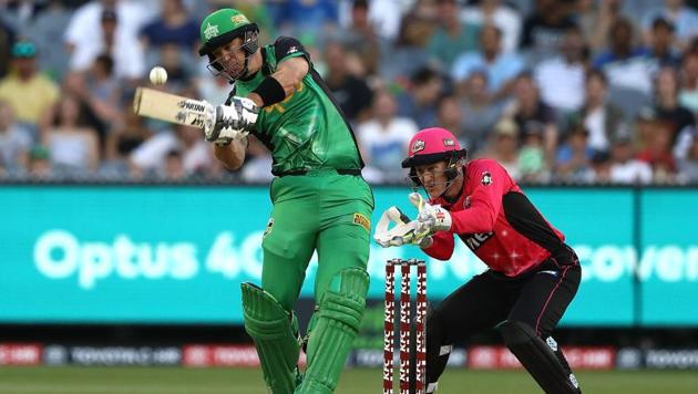 Kevin Pietersen flopped in his final season of the Big Bash League as Melbourne Stars crashed out of the play-off reckoning with a loss to Sydney Sixers. (Getty Images) Kevin Pietersen flopped in his final season of the Big Bash League as Melbourne Stars crashed out of the play-off reckoning with a loss to Sydney Sixers. (Getty Images)