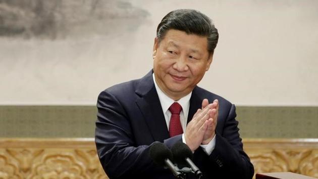 China's President Xi Jinping claps after his speech as he and other new Politburo Standing Committee members meet with the press at the Great Hall of the People in Beijing, China October 25, 2017. (Reuters Photo) China's President Xi Jinping claps after his speech as he and other new Politburo Standing Committee members meet with the press at the Great Hall of the People in Beijing, China October 25, 2017. (Reuters Photo)