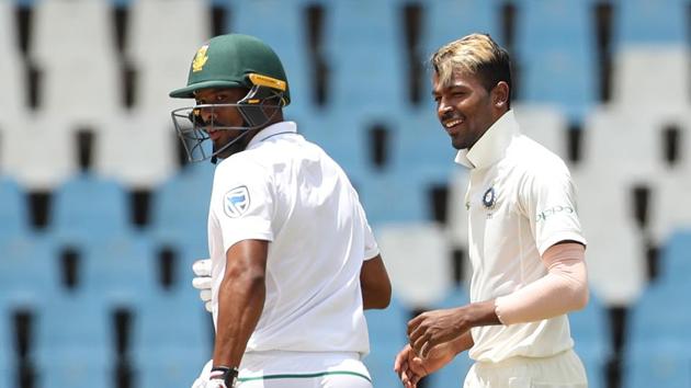 Faf Du Plessis and Vernon Philander (26) then steadied the ship with their 46-run partnership.  (BCCI ) 