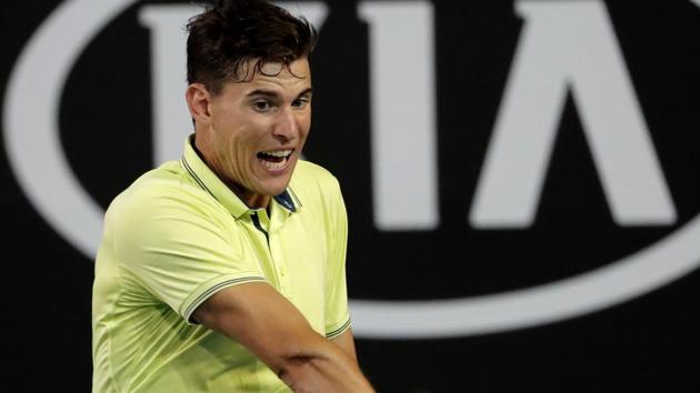 Austria's Dominic Thiem recorded the same score of 6-4 in all three sets against Argentina's Guido Bella. (AP)