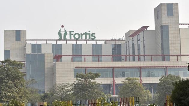 Fortis Hospital in Gurgaon.(Sanjeev Verma/HT File Photo) Fortis Hospital in Gurgaon.(Sanjeev Verma/HT File Photo)