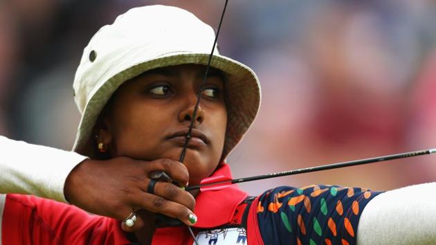 Ace archer Deepika Kumari, who is currently ranked No 5 in the world, is set to act in the movie tentatively titled Bisahi, which highlights the evil practice of witch hunting, prevalent in many parts of India, including her home state Jharkhand.(Getty Images)