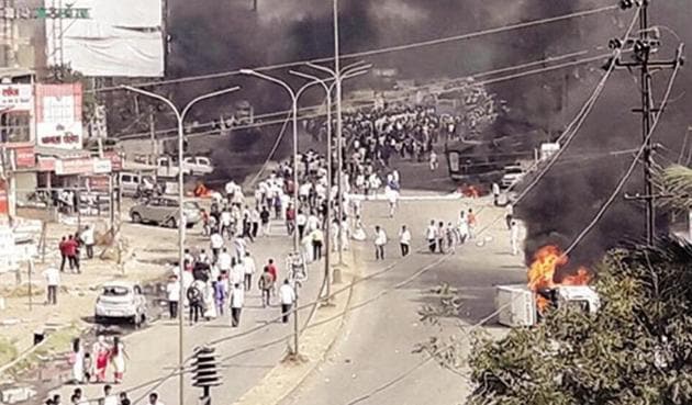 Violence erupted after an altercation between two unidentified groups near the memorial of the 1818 battle between the British and Peshwa forces in Bhima Koregaon, around 40km from Pune. (HT File Photo) Violence erupted after an altercation between two unidentified groups near the memorial of the 1818 battle between the British and Peshwa forces in Bhima Koregaon, around 40km from Pune. (HT File Photo)