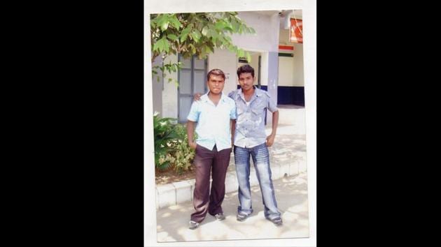 Rohith Vemula (R) and Sheikh Riyaz during their BSc days in Guntur, Andhra Pradesh. On January 17, 2016, Vemula, a PhD student at the University of Hyderabad and author of the book ‘Caste is Not a Rumour’ took his own life following a controversy in 2015 that led to his expulsion from the hostel along with 5 other scholars. His death triggered countrywide protests and a debate over the alleged harassment of the Dalit community in the world of academia. (Courtesy Sudipto Mandal) Rohith Vemula (R) and Sheikh Riyaz during their BSc days in Guntur, Andhra Pradesh. On January 17, 2016, Vemula, a PhD student at the University of Hyderabad and author of the book ‘Caste is Not a Rumour’ took his own life following a controversy in 2015 that led to his expulsion from the hostel along with 5 other scholars. His death triggered countrywide protests and a debate over the alleged harassment of the Dalit community in the world of academia. (Courtesy Sudipto Mandal)