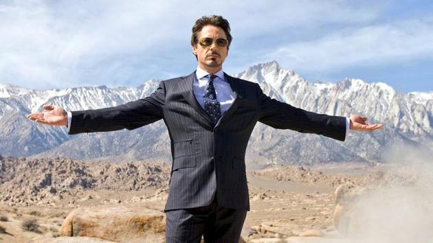 Robert Downey Jr as Tony Stark in 2008’s Iron Man.
