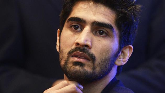 Boxer Vijender Singh, who is from Haryana, tweeted in favour of the death penalty following the brutal rape of a 15-year-old in his home state — the recent Haryana case has been likened to the Delhi bus rape case that shook the nation. (Photo: Sanchit Khanna/HT) Boxer Vijender Singh, who is from Haryana, tweeted in favour of the death penalty following the brutal rape of a 15-year-old in his home state — the recent Haryana case has been likened to the Delhi bus rape case that shook the nation. (Photo: Sanchit Khanna/HT)