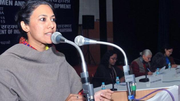 Chhavi Rajawat said the village-level elected representatives are not able to deliver results as they lack financial autonomy. (HT File) Chhavi Rajawat said the village-level elected representatives are not able to deliver results as they lack financial autonomy. (HT File)
