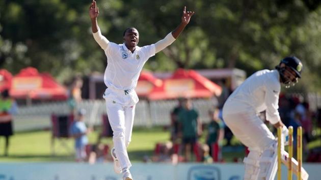 South Africa’s Kagiso Rabada celebrates taking the wicket of India’s Murali Vijay. Virat Kohli’s Indian cricket team came under criticism from Bishan Singh Bedi after their 135-run loss to South Africa in Centurion. (REUTERS) South Africa’s Kagiso Rabada celebrates taking the wicket of India’s Murali Vijay. Virat Kohli’s Indian cricket team came under criticism from Bishan Singh Bedi after their 135-run loss to South Africa in Centurion. (REUTERS)