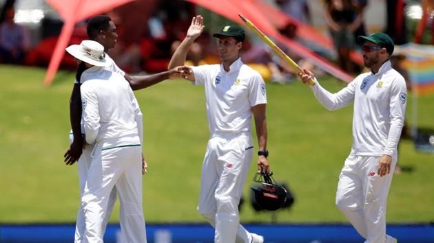 Faf du Plessis has said South Africa’s players chipped in with runs and wickets at vital times in the series. (AFP) Faf du Plessis has said South Africa’s players chipped in with runs and wickets at vital times in the series. (AFP)