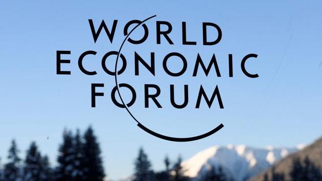 The logo of the World Economic Forum on the third day of the Forum's annual meeting in Davos on January 19, 2017. (AFP File Photo) The logo of the World Economic Forum on the third day of the Forum's annual meeting in Davos on January 19, 2017. (AFP File Photo)