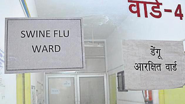 Rajasthan reported one H1N1 case and one death in January 2017.(HT File Photo)