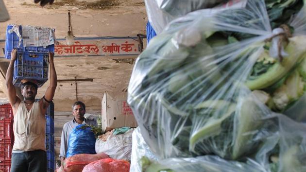 The Maharashtra government has started preparations to ban all kinds of plastic bags along with a few other plastic items in the state. (HT File) The Maharashtra government has started preparations to ban all kinds of plastic bags along with a few other plastic items in the state. (HT File)