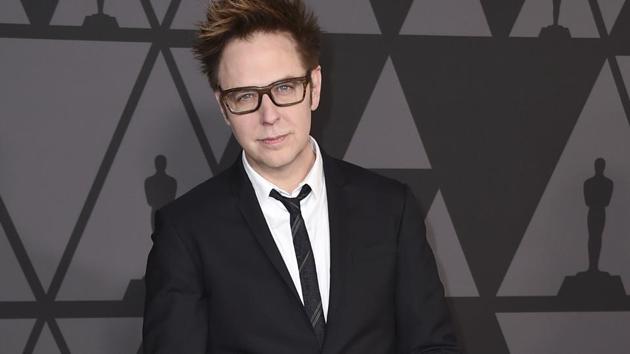 James Gunn arrives at the 9th annual Governors Awards at the Dolby Ballroom. (Jordan Strauss/Invision/AP) James Gunn arrives at the 9th annual Governors Awards at the Dolby Ballroom. (Jordan Strauss/Invision/AP)