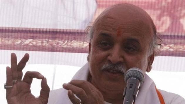 Vishwa Hindu Parishad leader Pravin Togadia addressing a press conference, in Dehradun. (HT File Photo) Vishwa Hindu Parishad leader Pravin Togadia addressing a press conference, in Dehradun. (HT File Photo)