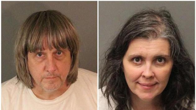 A combination photo of David Allen Turpin (L) and Louise Ann Turpin as they appear in booking photos provided by the Riverside County Sheriff's Department in Riverside County, California, US, January 15, 2018. (Reuters Photo) A combination photo of David Allen Turpin (L) and Louise Ann Turpin as they appear in booking photos provided by the Riverside County Sheriff's Department in Riverside County, California, US, January 15, 2018. (Reuters Photo)