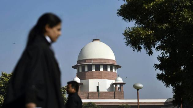 A view of the Supreme Court in New Delhi on Tuesday. (PTI) A view of the Supreme Court in New Delhi on Tuesday. (PTI)
