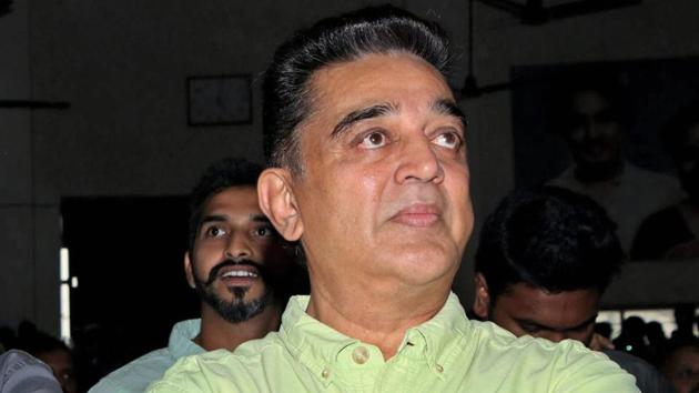 Actor Kamal Haasan at the launch of Kizhakku Africavil Raju in Chennai on Wednesday. (PTI Photo) Actor Kamal Haasan at the launch of Kizhakku Africavil Raju in Chennai on Wednesday. (PTI Photo)