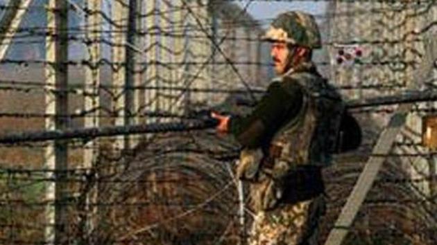 Pakistani Rangers resorted to repeated ceasefire violations across Line of Control in Kashmir. (HT file photo) Pakistani Rangers resorted to repeated ceasefire violations across Line of Control in Kashmir. (HT file photo)