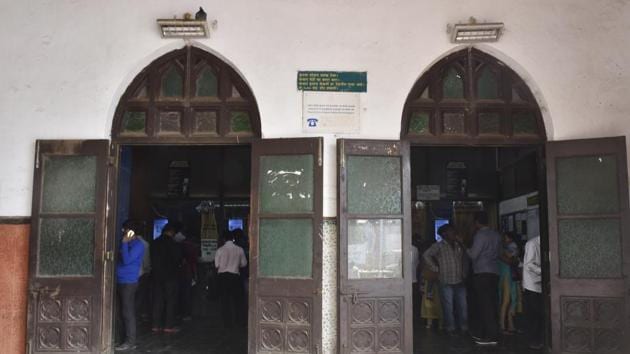 Recently, a book drawn by British era railway engineers was also found that included original designs of the suburban railway stations, including Byculla, Sion, Kurla and Ghatkopar. “We are working with a corporate firm to restore the station to its old glory,” said a Central Railway official. (Anshuman Poyrekar / HT Photo) Recently, a book drawn by British era railway engineers was also found that included original designs of the suburban railway stations, including Byculla, Sion, Kurla and Ghatkopar. “We are working with a corporate firm to restore the station to its old glory,” said a Central Railway official. (Anshuman Poyrekar / HT Photo)