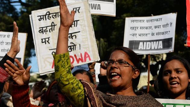 The Haryana police relaunched Operation Durga on Thursday to check the rising crime against women in the state.(AFP Photo) The Haryana police relaunched Operation Durga on Thursday to check the rising crime against women in the state.(AFP Photo)