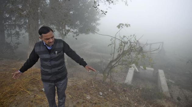 The spot in Budhakhera village where the body of a 15-year-old Dalit girl was found in Jind Haryana on Thursday. (Burhaan Kinu/HT Photo) The spot in Budhakhera village where the body of a 15-year-old Dalit girl was found in Jind Haryana on Thursday. (Burhaan Kinu/HT Photo)