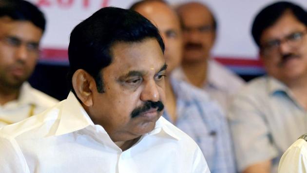 Tamil Nadu chief minister K Palaniswami in Chennai. (PTI File Photo) Tamil Nadu chief minister K Palaniswami in Chennai. (PTI File Photo)