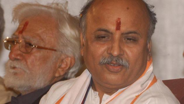 VHP leader Pravin Togadia had gone “missing” on Monday and emerged from a private hospital nearly 12 hours later in a reportedly unconscious state. (HT FILE) VHP leader Pravin Togadia had gone “missing” on Monday and emerged from a private hospital nearly 12 hours later in a reportedly unconscious state. (HT FILE)
