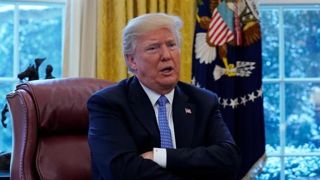 US President Donald Trump speaks during an interview with Reuters at the White House in Washington on January 17. (Reuters Photo) US President Donald Trump speaks during an interview with Reuters at the White House in Washington on January 17. (Reuters Photo)