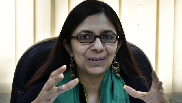 Maliwal also expressed concern over the rising cases of children and women being trafficked in the national capital and lamented the lack of support from the Centre for the DCW’s activities. (Mohd Zakir/HT FILE) Maliwal also expressed concern over the rising cases of children and women being trafficked in the national capital and lamented the lack of support from the Centre for the DCW’s activities. (Mohd Zakir/HT FILE)