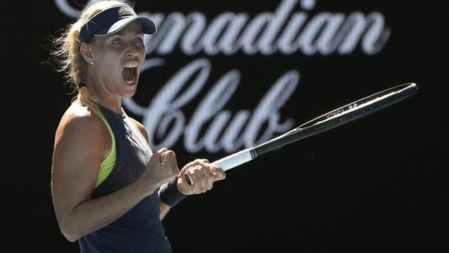 German Angelique Kerber eased past Donna Vekic of Croatia and will play former winner Maria Sharapova next. (REUTERS)