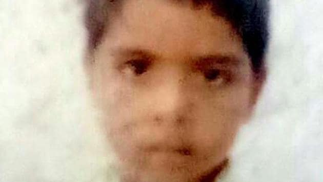 The boy, Madhav Bhardwaj, had got trapped in the crossfire while he was playing with his friends. (HT) The boy, Madhav Bhardwaj, had got trapped in the crossfire while he was playing with his friends. (HT)