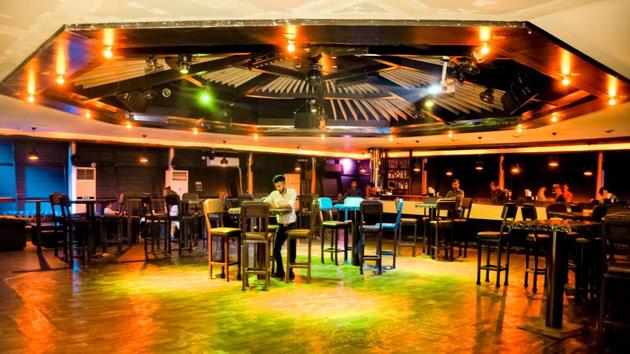 The lounge area at Casa Vito Bar & Cafe, Bandra (Mumbai).