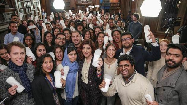 Twinkle Khanna met Nobel prize winner Malala Yousafzai at the Oxford Union. Twinkle Khanna met Nobel prize winner Malala Yousafzai at the Oxford Union.