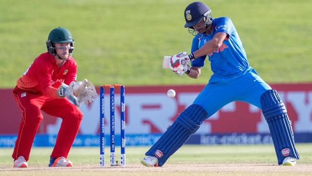 Shubman Gill scored a brilliant half century to guide India to a comfortable win over Zimbabwe in the ICC U-19 Cricket World Cup. (ICC) Shubman Gill scored a brilliant half century to guide India to a comfortable win over Zimbabwe in the ICC U-19 Cricket World Cup. (ICC)