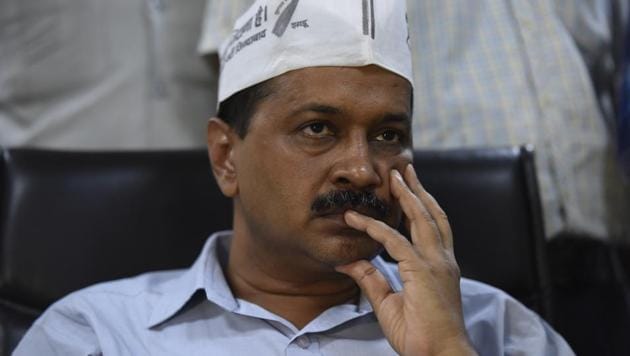 Chief minister Arvind Kejriwal responded on Twitter by declaring that truth would prevail.(HT File Photo) Chief minister Arvind Kejriwal responded on Twitter by declaring that truth would prevail.(HT File Photo)