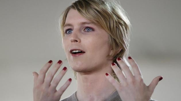 The transgender woman, known as Bradley Manning when she was convicted in 2013 of leaking more than 700,000 classified documents, was released from military prison in May after a 35-year sentence was commuted. (AP File Photo) The transgender woman, known as Bradley Manning when she was convicted in 2013 of leaking more than 700,000 classified documents, was released from military prison in May after a 35-year sentence was commuted. (AP File Photo)