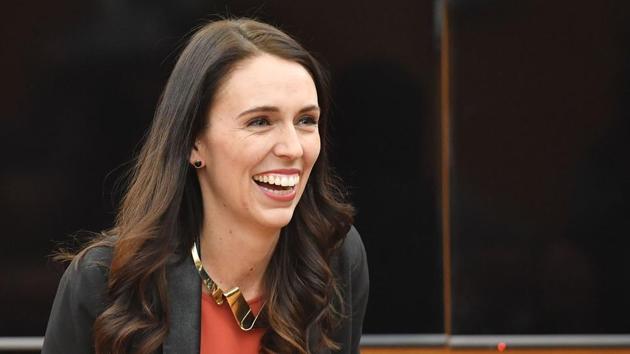 New Zealand's Labour party leader Jacinda Ardern smiling as she is welcomed to her first caucus meeting at Parliament in Wellington. (AFP File Photo) New Zealand's Labour party leader Jacinda Ardern smiling as she is welcomed to her first caucus meeting at Parliament in Wellington. (AFP File Photo)