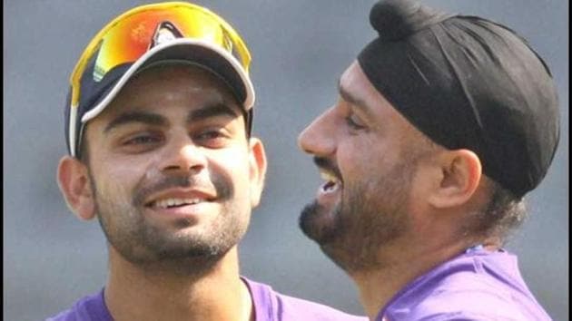 Harbhajan Singh has backed under-fire Indian cricket team skipper Virat Kohli to learn from his mistakes on his first “real overseas tour” to South Africa. (PTI) Harbhajan Singh has backed under-fire Indian cricket team skipper Virat Kohli to learn from his mistakes on his first “real overseas tour” to South Africa. (PTI)