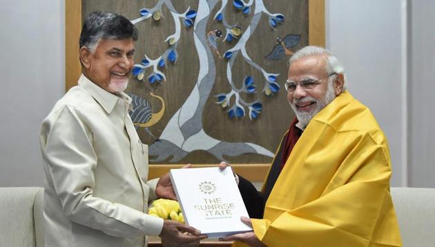 Andhra Pradesh chief minister N Chandrababu Naidu, who met Prime Minister Narendra Modi recently, said his state would approach the Supreme Court to get its due. (PTI file photo) Andhra Pradesh chief minister N Chandrababu Naidu, who met Prime Minister Narendra Modi recently, said his state would approach the Supreme Court to get its due. (PTI file photo)
