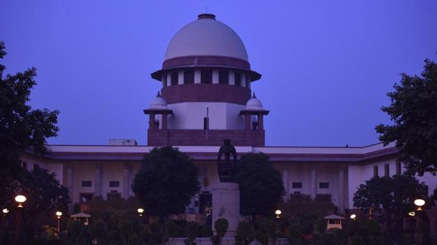 A view of the Supreme Court in New Delhi. (Sonu Mehta/HT Photo) A view of the Supreme Court in New Delhi. (Sonu Mehta/HT Photo)