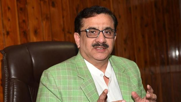 Chairman of UP Shia Central Waqf Board Waseem Rizvi in Lucknow on January 19. (Subhankar Chakraborty/HT PHOTO) Chairman of UP Shia Central Waqf Board Waseem Rizvi in Lucknow on January 19. (Subhankar Chakraborty/HT PHOTO)