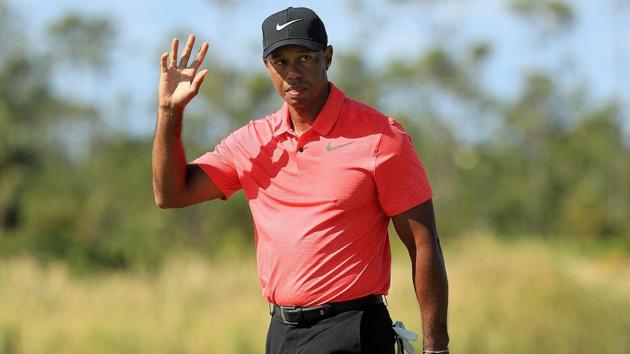 Tiger Woods has won the Farmers Insurance Open golf seven times.(Twitter)