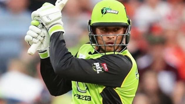 Usman Khawaja scored 44 for Sydney Thunder defeated Melbourne Stars in their Big Bash League encounter.(Getty Images)