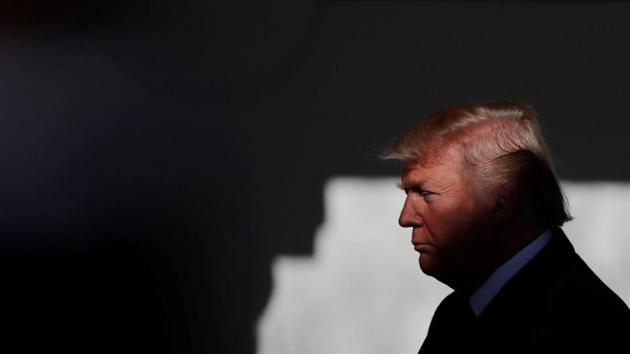 US President Donald Trump prepares to address a rally from the White House Rose Garden in Washington on January 19, (REUTERS FILE) US President Donald Trump prepares to address a rally from the White House Rose Garden in Washington on January 19, (REUTERS FILE)
