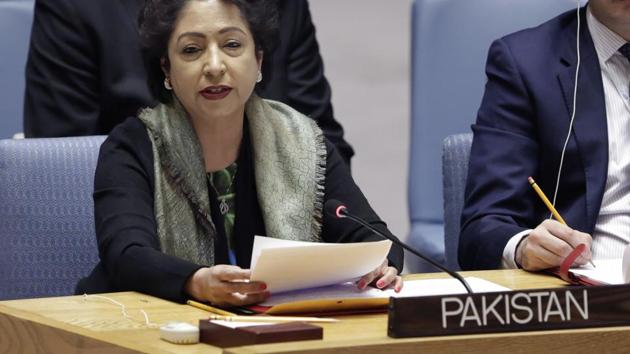 Pakistan's UN Ambassador Maleeha Lodhi speaks in the United Nations Security Council on January 19. (AP Photo) Pakistan's UN Ambassador Maleeha Lodhi speaks in the United Nations Security Council on January 19. (AP Photo)