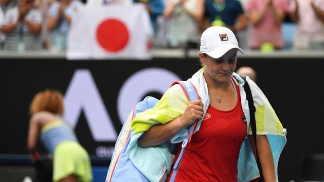 Australian Open Ashleigh Barty Crashes Out Naomi Osaka To Face Simona Halep Hindustan Times