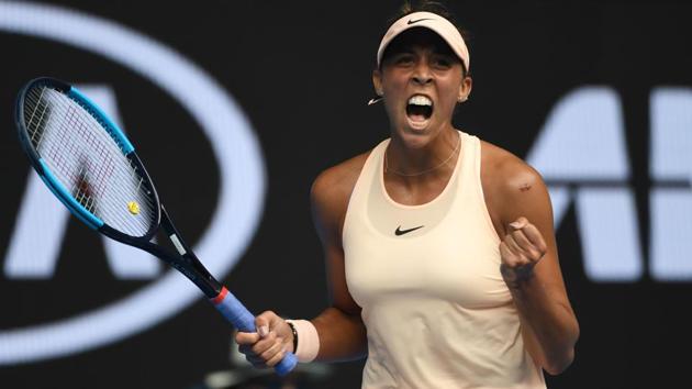 Madison Keys will play the winner of the match between Aliaksandra Sasnovich and eighth-seeded Caroline Garcia in the fourth round of the Australian Open tennis tournament. (AFP) Madison Keys will play the winner of the match between Aliaksandra Sasnovich and eighth-seeded Caroline Garcia in the fourth round of the Australian Open tennis tournament. (AFP)