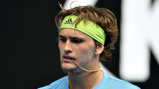 Alexander Zverev was another big name to bite the dust as he lost to South Korea's Hyeon Chung. (AFP) 